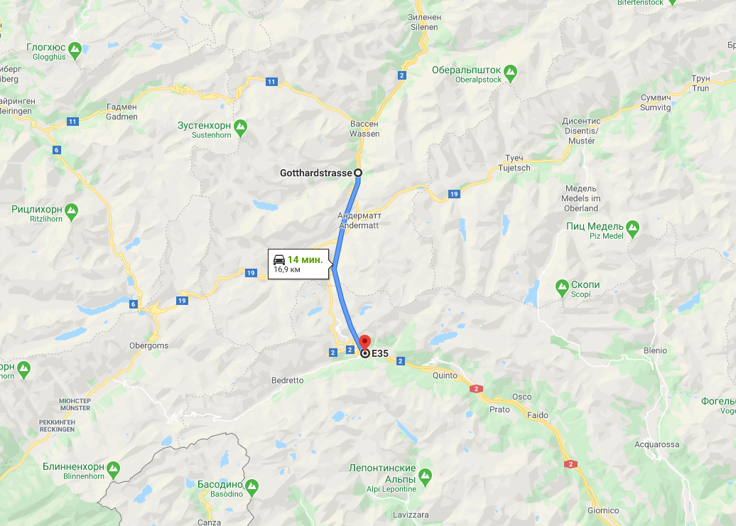 Tunnel und Pässe in den Alpen - 18